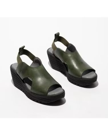 FLY LONDON SANDALIA MUJER CUNA LIKU - VERDE