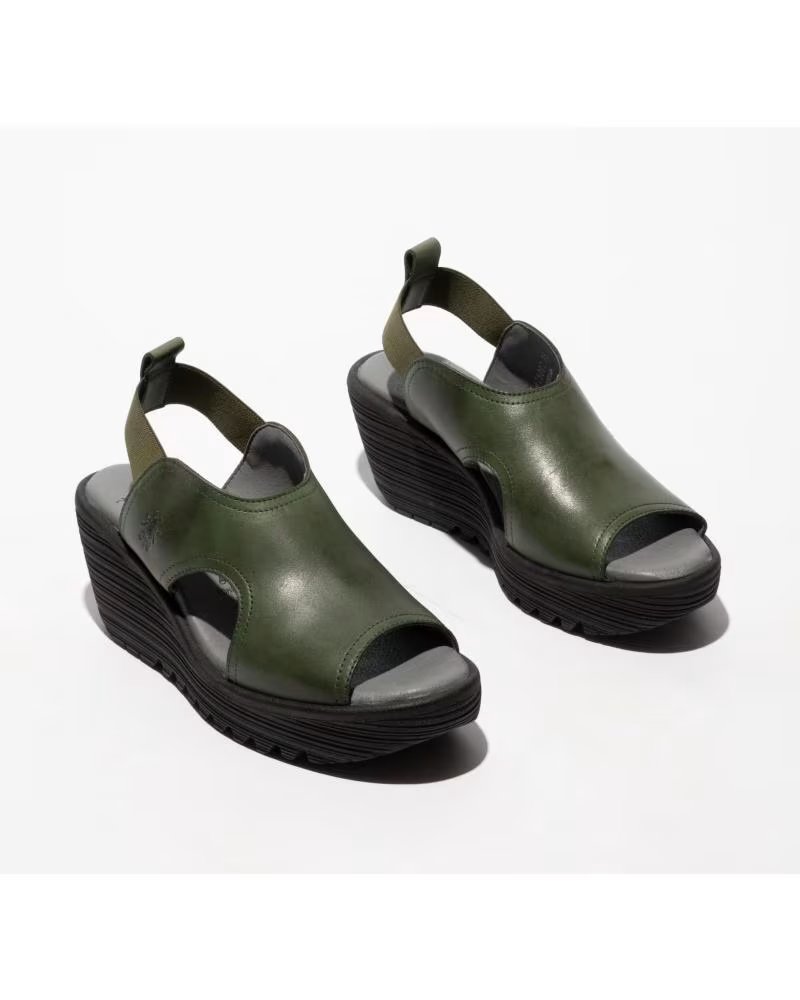 FLY LONDON SANDALIA MUJER CUNA LIKU - VERDE