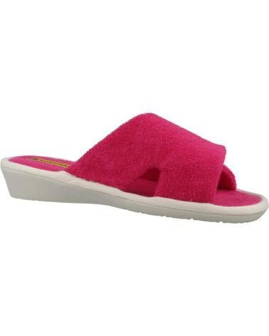 NORDIKAS ZAPATILLAS HOGAR MUJER MODELO TOP LINE SRA COLOR ROSA FUXIA