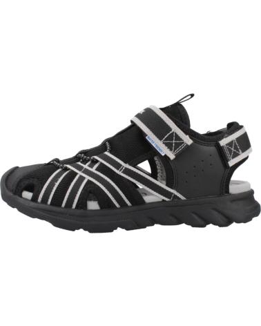 GEOX SANDALIAS NINO MODELO J SANDAL AIRADYUM BO COLOR NEGRO C0017