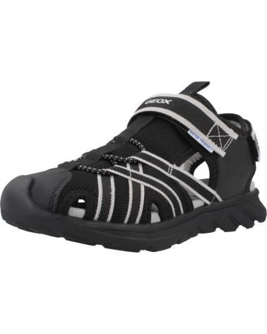 GEOX SANDALIAS NINO MODELO J SANDAL AIRADYUM BO COLOR NEGRO C0017