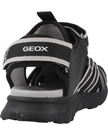 GEOX SANDALIAS NINO MODELO J SANDAL AIRADYUM BO COLOR NEGRO C0017