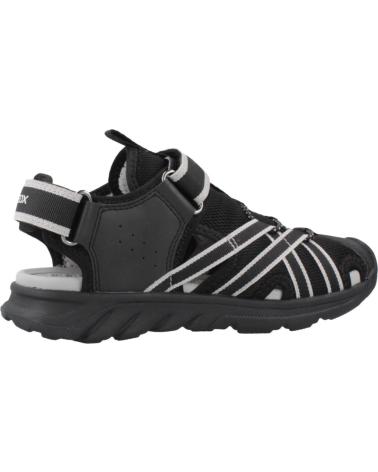 GEOX SANDALIAS NINO MODELO J SANDAL AIRADYUM BO COLOR NEGRO C0017
