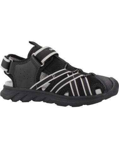 GEOX SANDALIAS NINO MODELO J SANDAL AIRADYUM BO COLOR NEGRO C0017