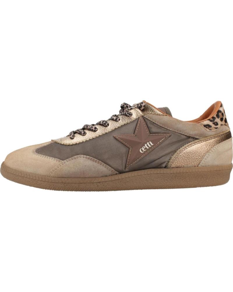 CETTI ZAPATILLAS HOMBRE MODELO C1385 INV26 COLOR MARRON DESSERT