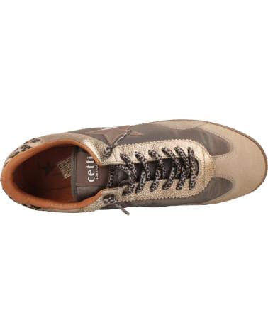 CETTI ZAPATILLAS HOMBRE MODELO C1385 INV26 COLOR MARRON DESSERT