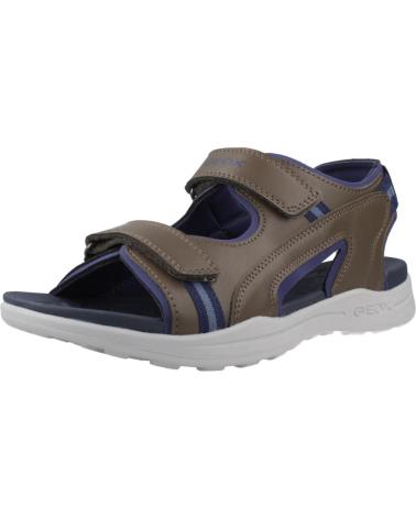 GEOX SANDALIAS NINO MODELO J VANIETT BOY COLOR MARRON C6386