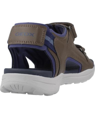 GEOX SANDALIAS NINO MODELO J VANIETT BOY COLOR MARRON C6386
