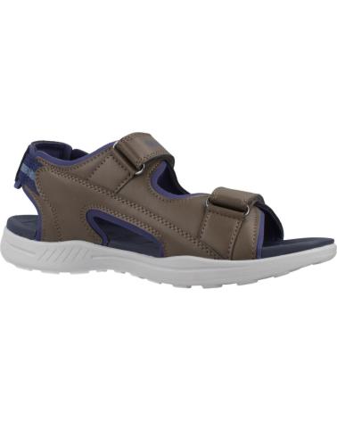 GEOX SANDALIAS NINO MODELO J VANIETT BOY COLOR MARRON C6386