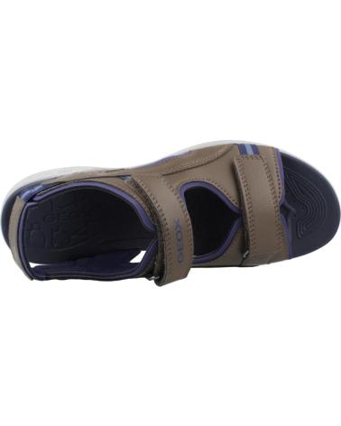 GEOX SANDALIAS NINO MODELO J VANIETT BOY COLOR MARRON C6386