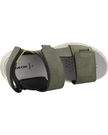 GEOX SANDALIAS NINO MODELO J SANDAL AIRADYUM COLOR VERDE C0914