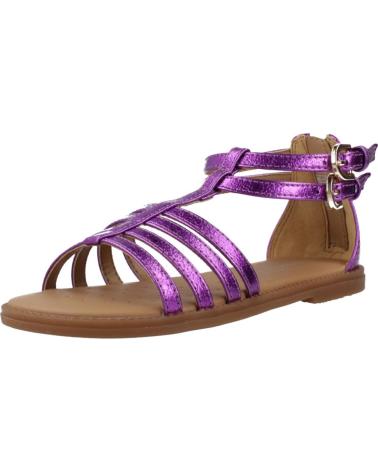 GEOX SANDALIAS NINA MODELO J SANDAL KARLY GIRL COLOR VIOLETA C800 C8000