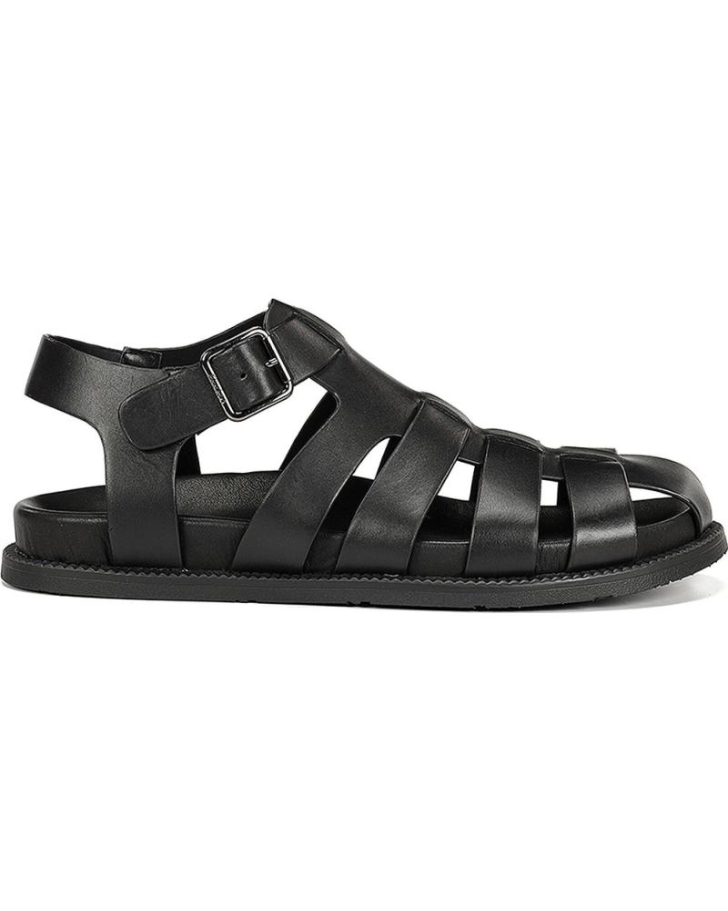 FLUCHOS SANDALIA F2450 MALLORCA BARI NEGRO