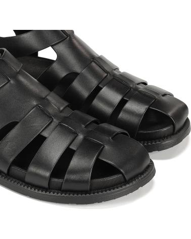 FLUCHOS SANDALIA F2450 MALLORCA BARI NEGRO