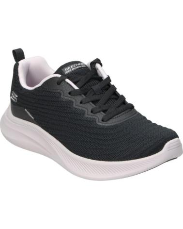SKECHERS ZAPATILLAS BOBS SPORT MEMORY FOAM NEGRAS NEGRO