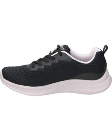 SKECHERS ZAPATILLAS BOBS SPORT MEMORY FOAM NEGRAS NEGRO