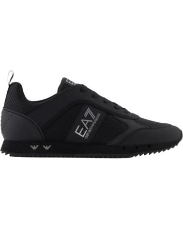 EMPORIO ARMANI - ZAPATILLAS NEGRAS PARA HOMBRE 43