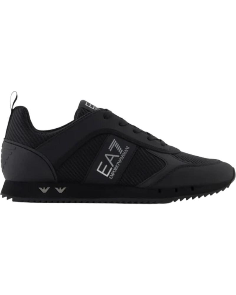 EMPORIO ARMANI - ZAPATILLAS NEGRAS PARA HOMBRE 43