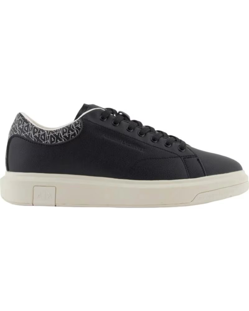 ARMANI EXCHANGE BASKETS URBAINES ARMANI EXCHANGE AVEC DÉTAILS CONTRASTANTS NEGRO