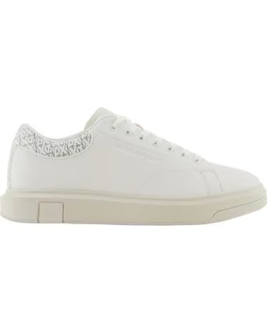 ARMANI EXCHANGE ARMANI EXCHANGE MINIMALISTISCHE SNEAKER BLANCO
