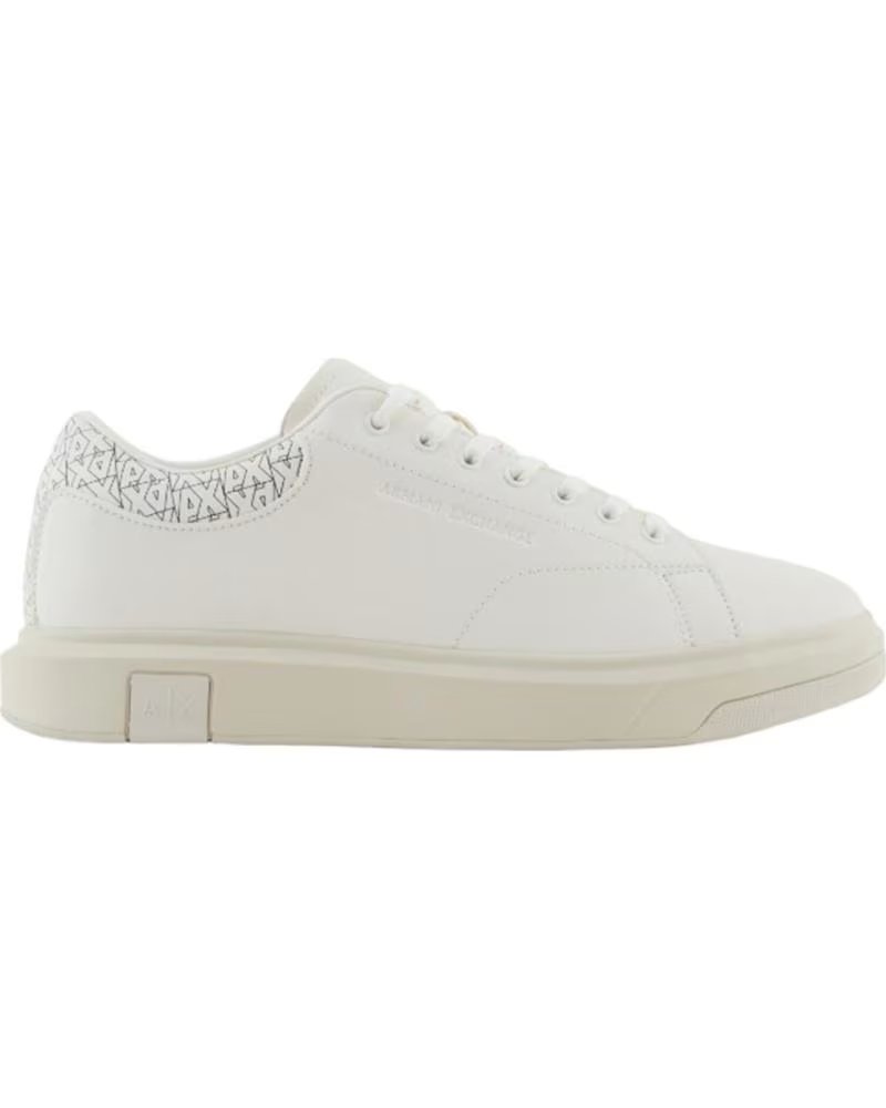 ARMANI EXCHANGE ARMANI EXCHANGE MINIMALISTISCHE SNEAKER BLANCO
