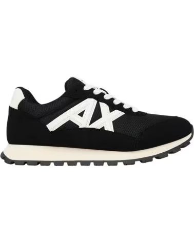 ARMANI EXCHANGE SNEAKERS NEGRAS NEGRO