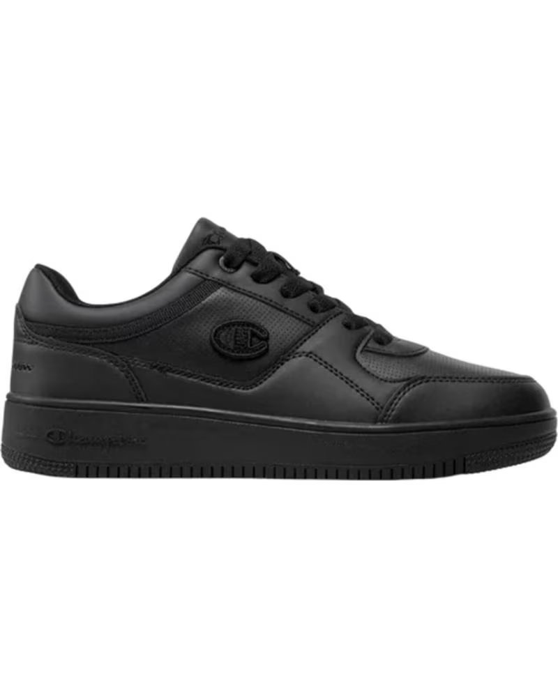 CHAMPION LOW-TOP MINIMALISTISCH NEGRO