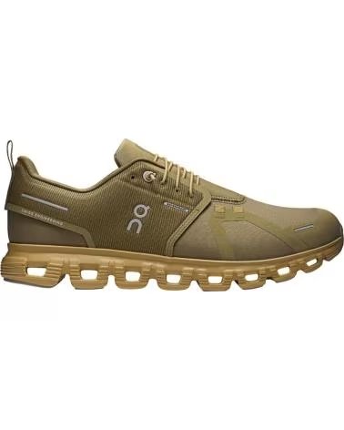 ON RUNNING SCARPE CLOUD 6 WATERPROOF OLIVE SAFARI MARRóN