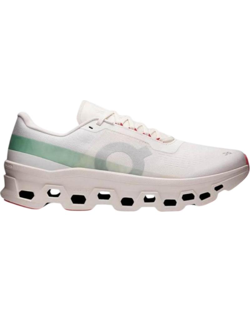 ON RUNNING - ZAPATILLAS BLANCAS PARA HOMBRE - CLOUDMONSTER BLANCO