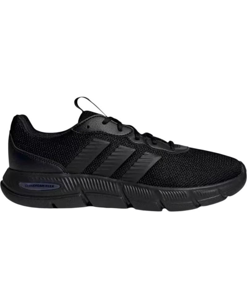 ADIDAS CLOUDFOAM FLEX LACES HQ4855 SNEAKERS BLACK NEGRO