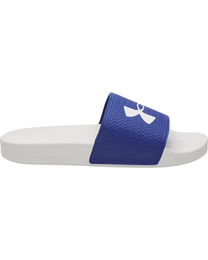 UNDER ARMOUR - CHANCLAS ES PARA HOMBRE AZUL