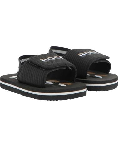BOSS - CHANCLAS NEGRAS PARA NINO NEGRO