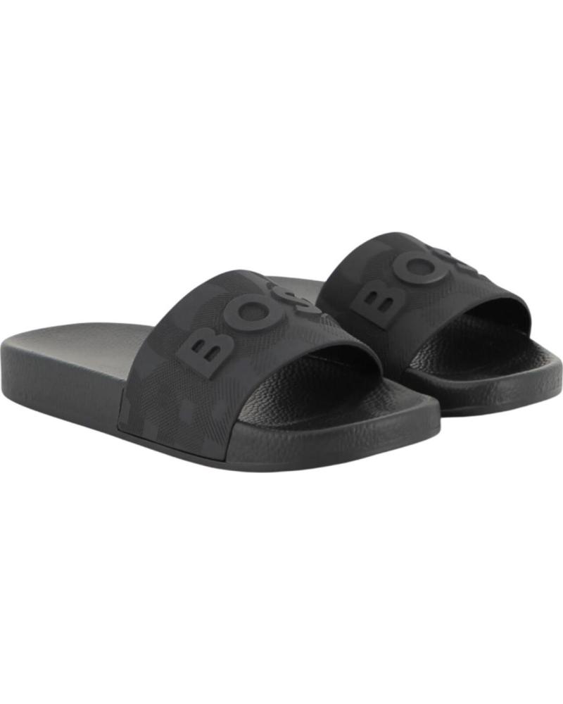 BOSS - CHANCLAS NEGRAS PARA NINO NEGRO