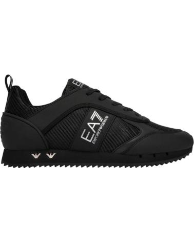 EMPORIO ARMANI - ZAPATILLAS NEGRAS PARA HOMBRE NEGRO