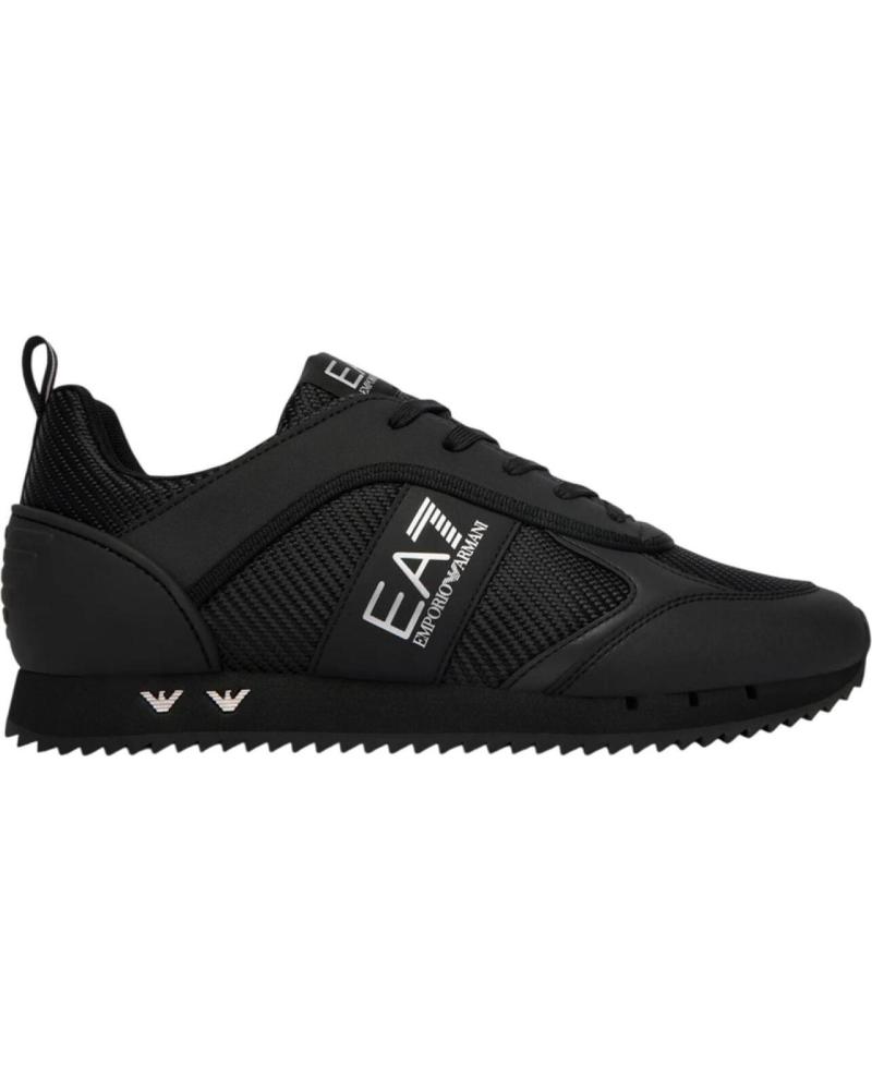 EMPORIO ARMANI - ZAPATILLAS NEGRAS PARA HOMBRE NEGRO