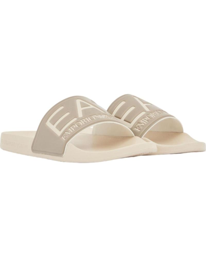 EMPORIO ARMANI - CHANCLAS PARA HOMBRE BEIGE