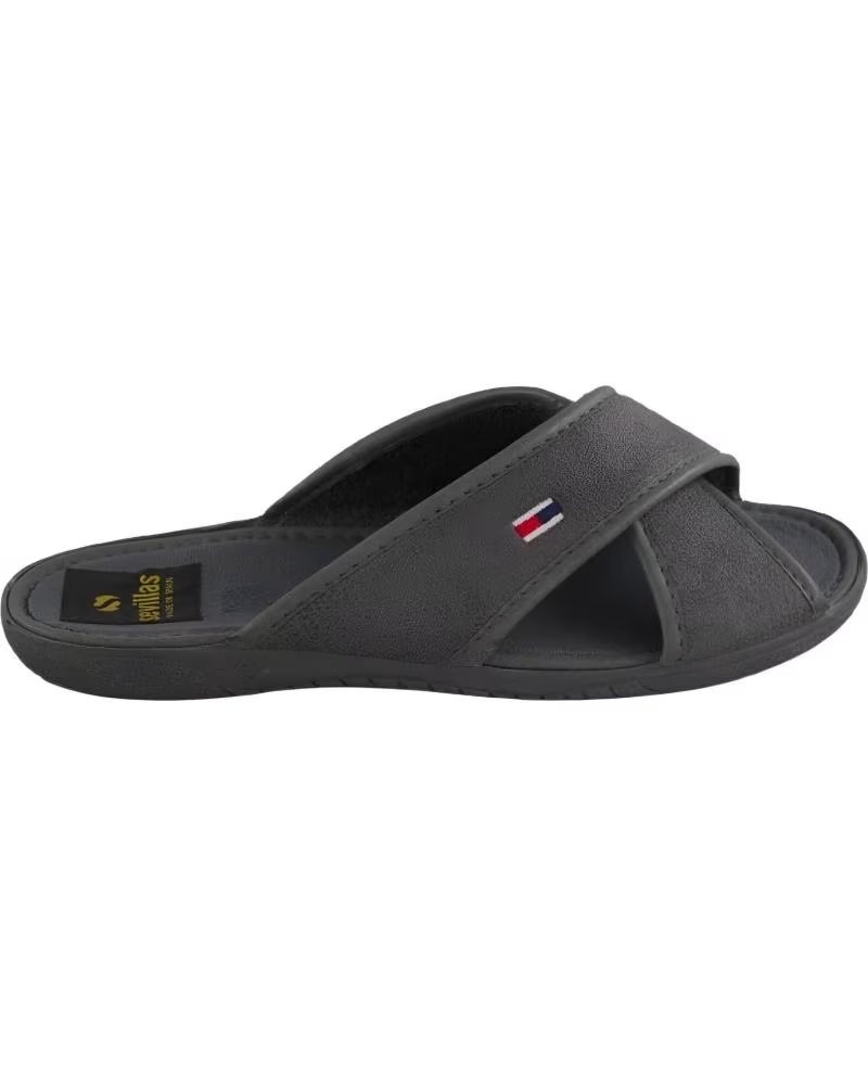 SEVILLAS SANDALIA TIRAS CRUZADAS PIEL AC4370X GRIS