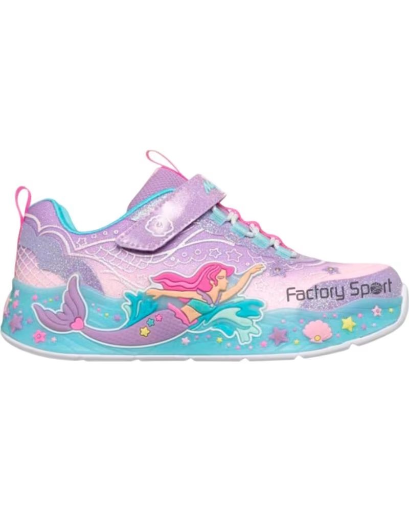 SKECHERS ZAPATILLAS NINA MODELO MERMAID DREAMS COLOR VIOLETA LVMT