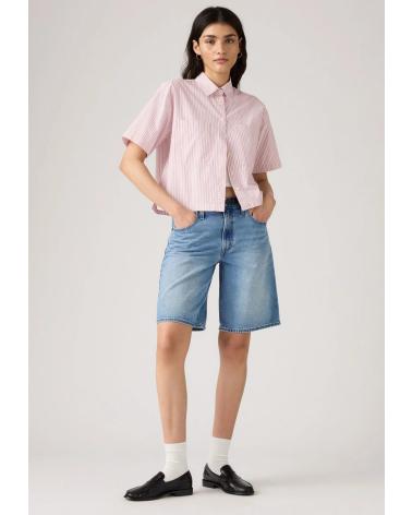 LEVIS SHORTS MUJER MIDDY JORTS 005LV0005 AZUL