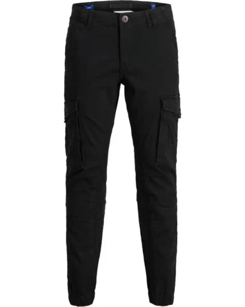 JACK AND JONES PANTALON CARGO NINO JACKJONES 12151646 NEGRO