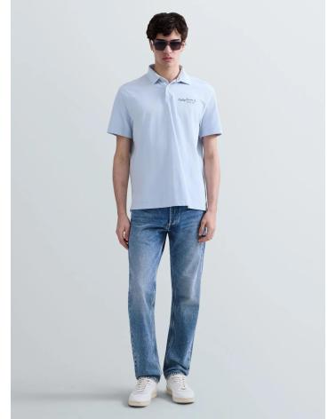 REPLAY POLO HOMBRE M3432 CELESTE