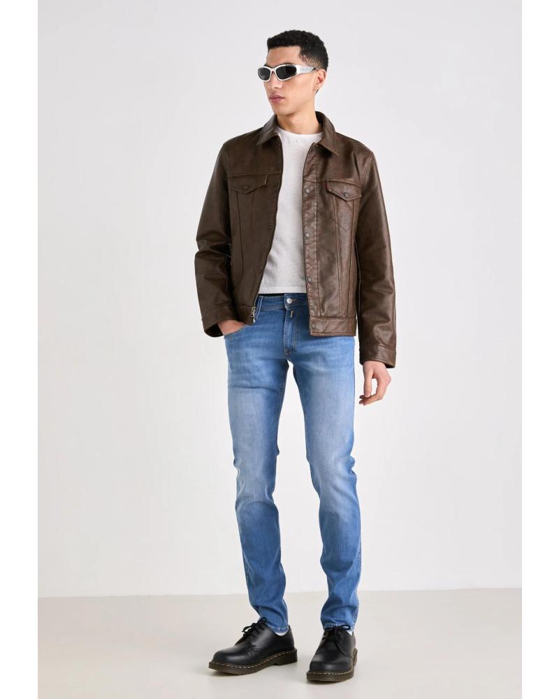 REPLAY REPLAY ANBASS SLIM M914Y CELESTE