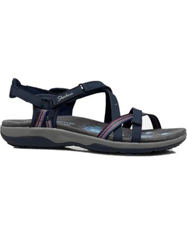 SKECHERS SANDALIAS REGGAE SLIM - SUN ARRAY AZUL