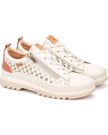 PIKOLINOS ZAPATILLAS VIGO CON CREMALLERA LATERAL NATA