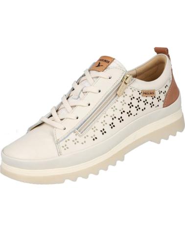 PIKOLINOS ZAPATILLAS VIGO CON CREMALLERA LATERAL NATA