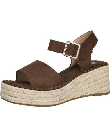 BUONAROTTI CF-5764 SANDALIAS DE PLATAFORMA MUJER CAFE