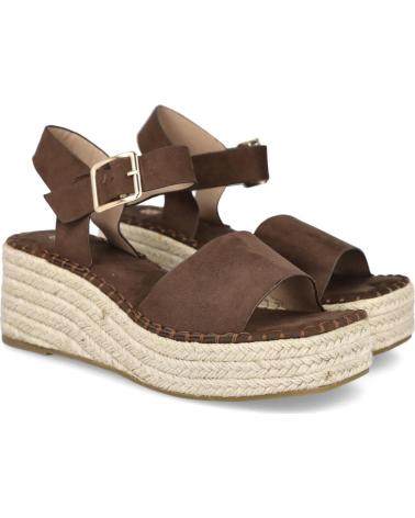 BUONAROTTI CF-5764 SANDALIAS DE PLATAFORMA MUJER CAFE