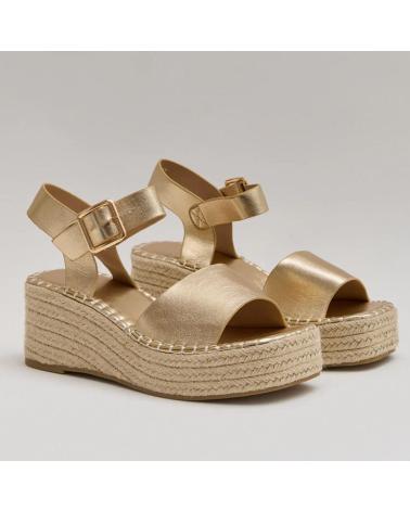 BUONAROTTI CF-5764 SANDALIAS DE PLATAFORMA MUJER ORO