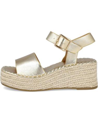 BUONAROTTI CF-5764 SANDALIAS DE PLATAFORMA MUJER ORO