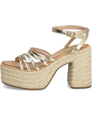 PINKDESERT SANDALIAS PINKDESERT 5501 CON PLATAFORMA Y TACÓN ORO